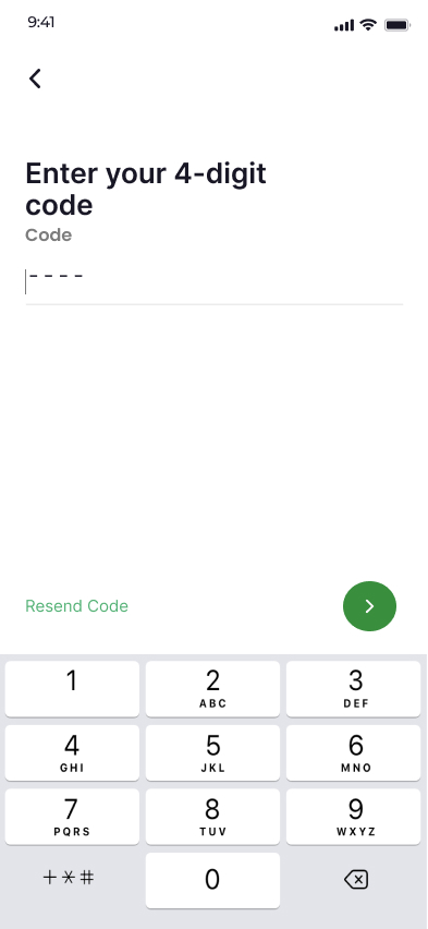 Loop OTP screen